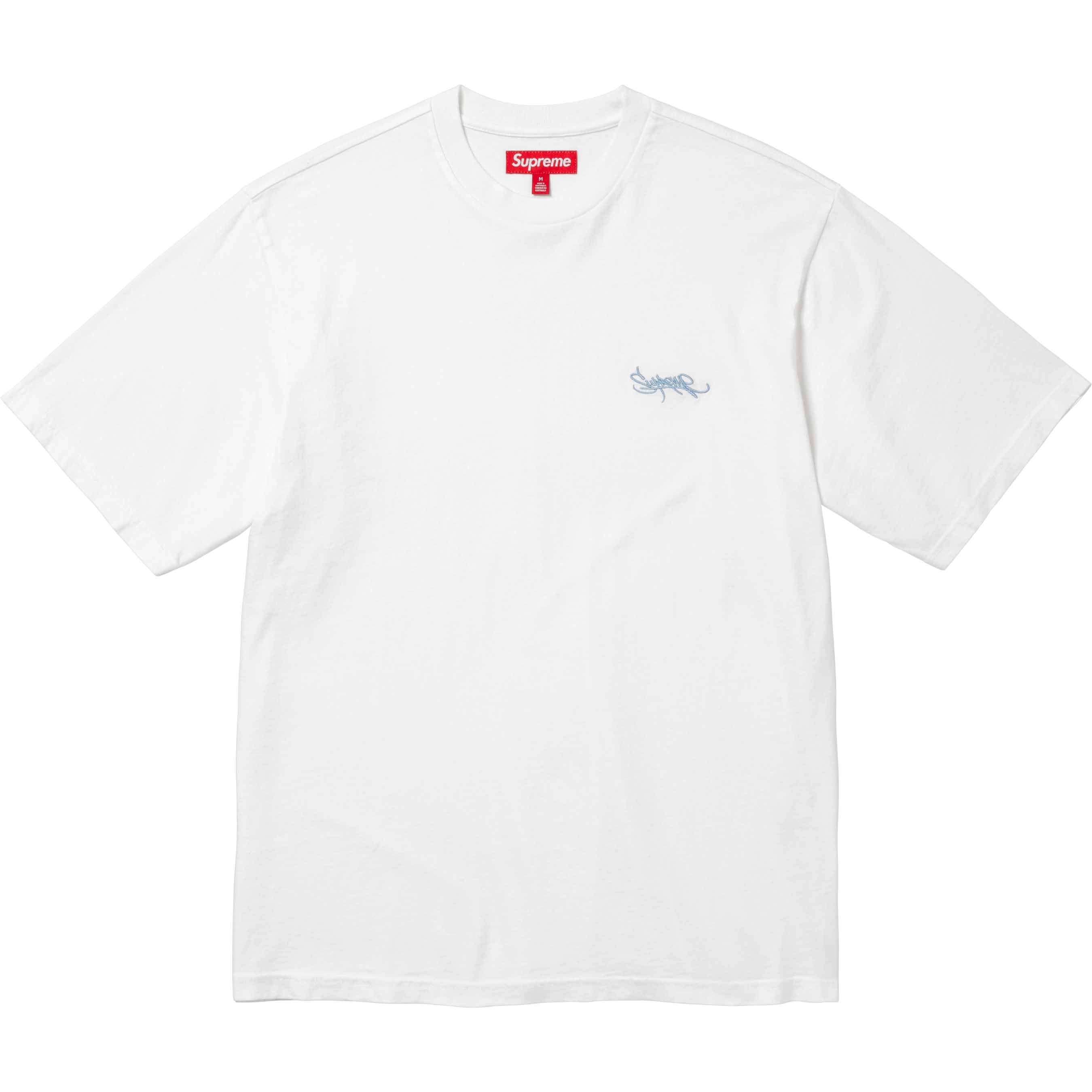 Washed Tag S/S Top view 9